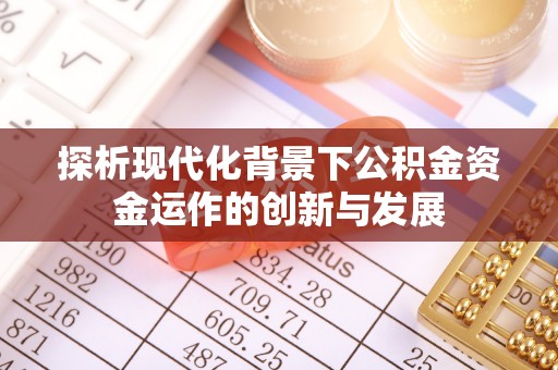 内埔探析现代化背景下公积金资金运作的创新与发展