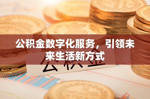 内埔公积金数字化服务，引领未来生活新方式