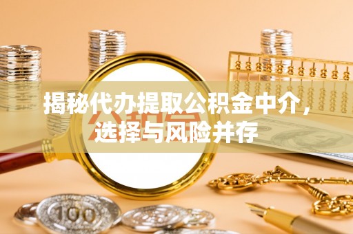 内埔揭秘代办提取公积金中介，选择与风险并存