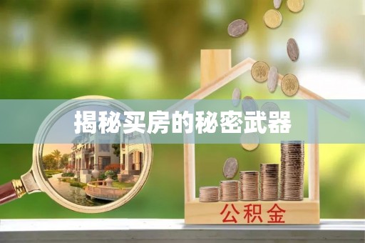内埔揭秘买房的秘密武器