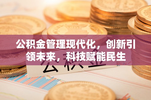 内埔公积金管理现代化，创新引领未来，科技赋能民生