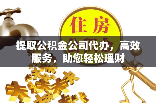 内埔提取公积金公司代办，高效服务，助您轻松理财