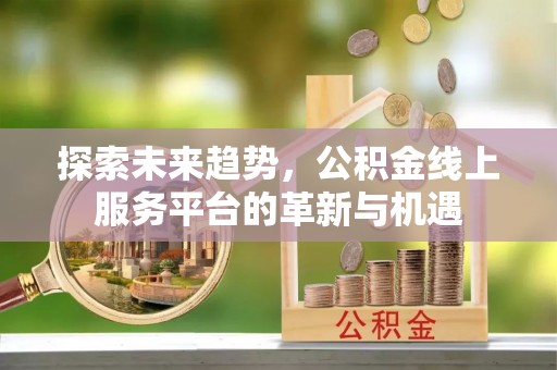 内埔探索未来趋势，公积金线上服务平台的革新与机遇