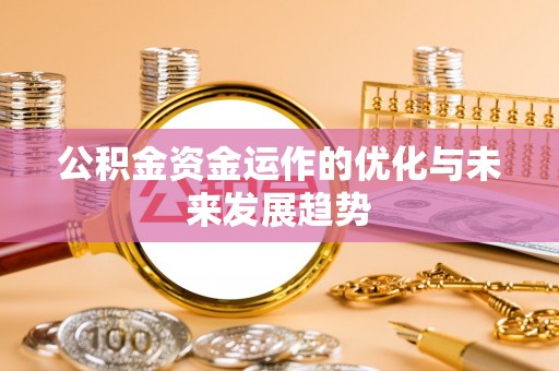 内埔公积金资金运作的优化与未来发展趋势