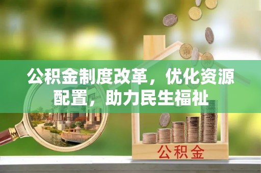 内埔公积金制度改革，优化资源配置，助力民生福祉