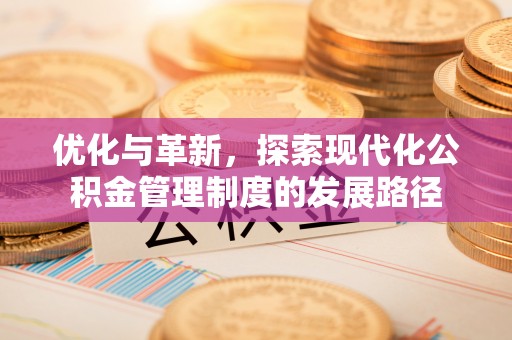 内埔优化与革新，探索现代化公积金管理制度的发展路径