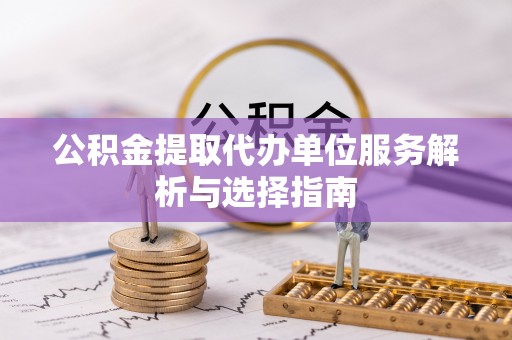 内埔公积金提取代办单位服务解析与选择指南