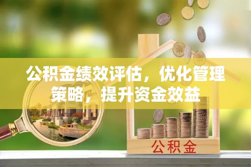 内埔公积金绩效评估，优化管理策略，提升资金效益
